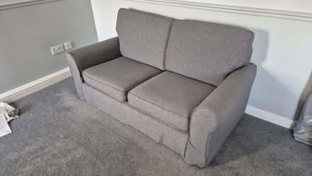 Photo of free Grey sofa (Lexden CO3) #2