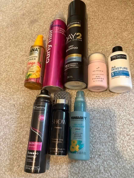 Photo of free Hair products (used) (Southfields SW18) #1