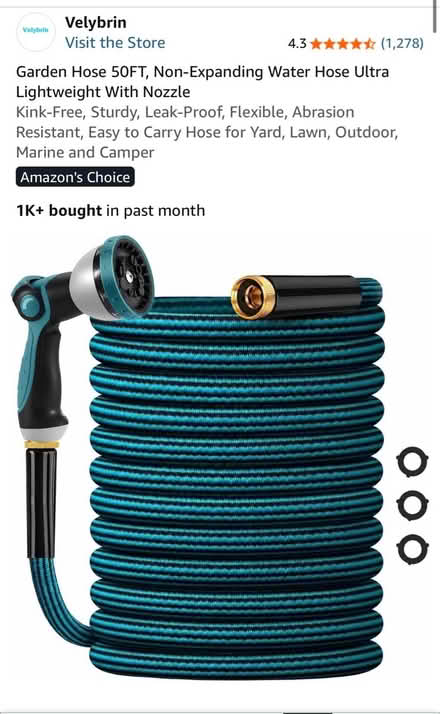 Photo of free 50ft garden hose (Lower east side) #4