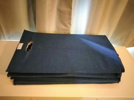 Photo of free Blue storage boxes x 3 (Redmarley, GL19 3ND) #1