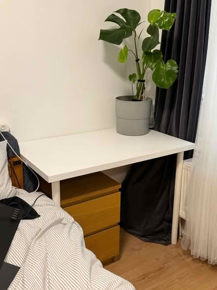 Photo of free IKEA White Desk – Must Go Today (75 Moreland Court NW2) #2