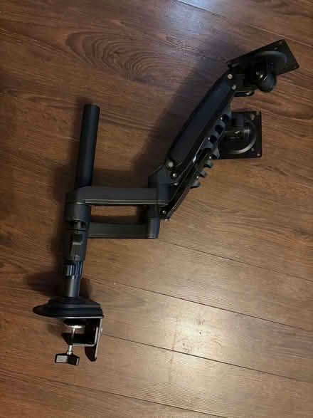 Photo of free 2 arm monitor mount (Kanata/Stittsville) #2