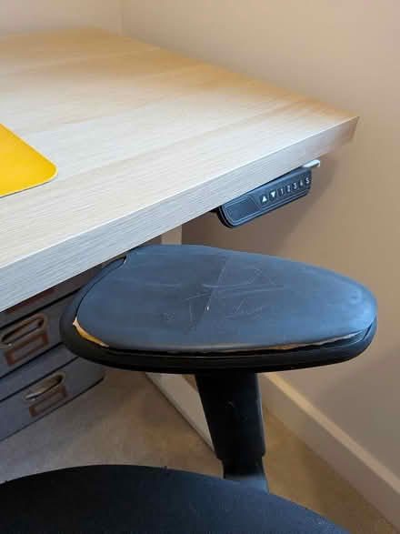 Photo of free Stand up desk & office chair (W5) #3