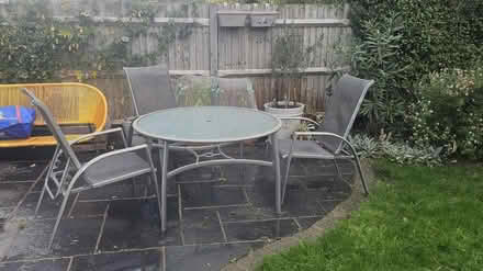 Photo of free Patio table and chairs (Wallington SM6) #1