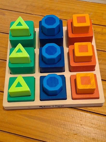 Photo of free Melissa and Doug wooden shape sorter toy (Surrey Heath GU16) #1