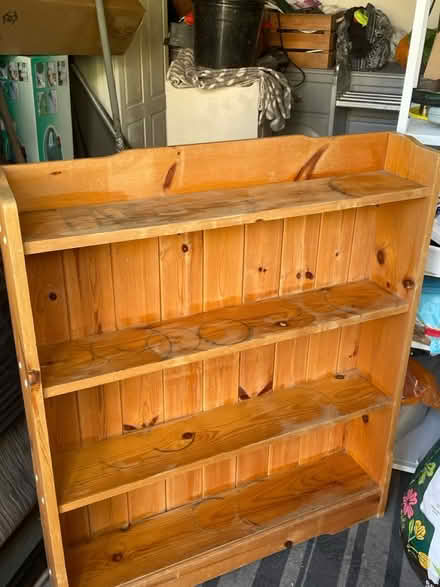 Photo of free Small wooden shelf (BD18 Shipley) #1