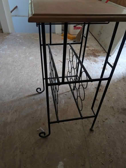 Photo of free wine rack (Northwest Indianapolis) #2