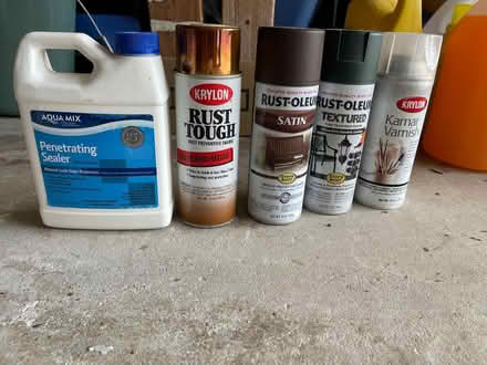 Photo of free Sealant and spray paints (Somerset NJ near Rt 27) #1