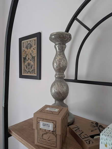 Photo of free Black metal bookshelf (W5) #2