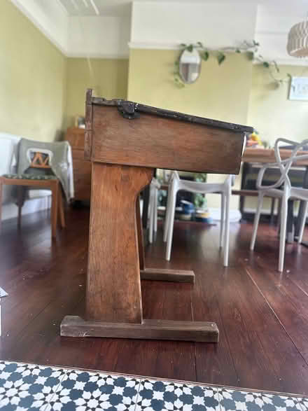 Photo of free Old single school desk (Hampden Park BN22) #2