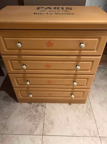Photo of free Chest of drawers (Bray Co Wicklow) #2