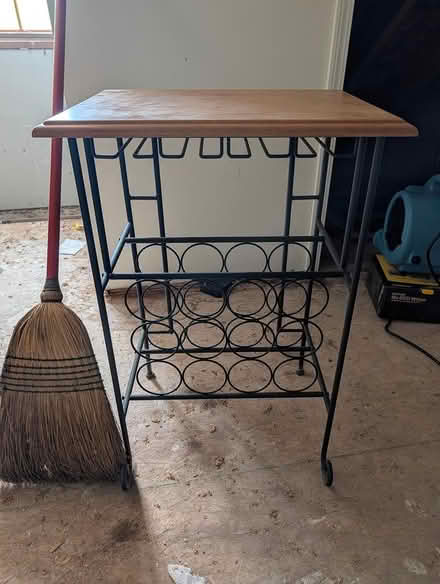 Photo of free wine rack (Northwest Indianapolis) #1