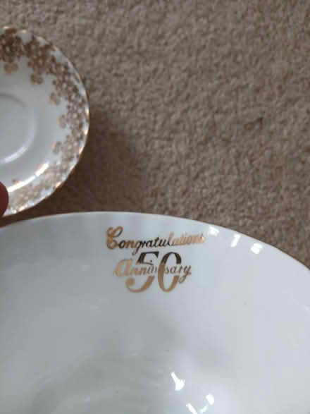 Photo of free 50th anniversary cup & saucer (Langney BN23) #2