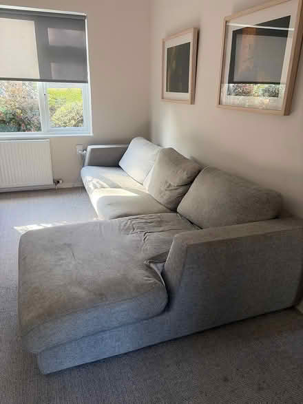 Photo of free Large L shaped couch (Ballsbridge) #2