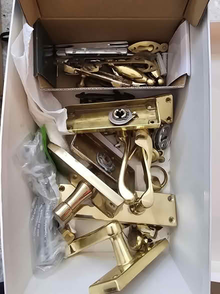 Photo of free Assorted brass handles and locks (SW15) #1