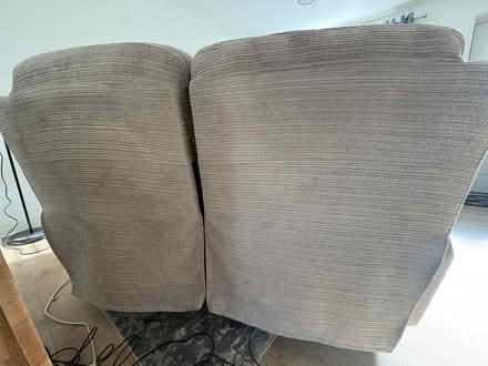 Photo of free Beige Fabric Recliner Sofa (Le11) #4