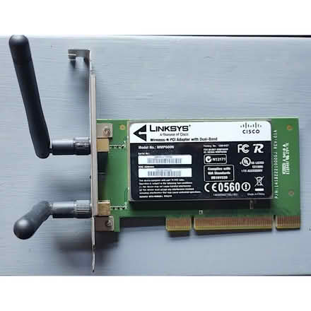 Photo of free Linksys PCI Dual Band WiFi Adaptor (West Bletchley MK3) #1