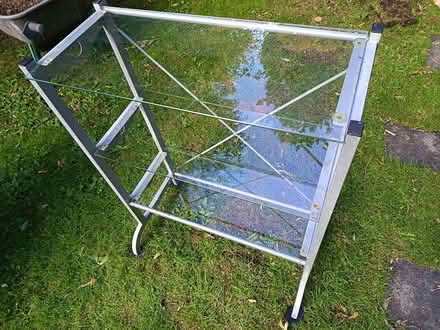 Photo of free strong metal and glass shelves (Dundrum) #1