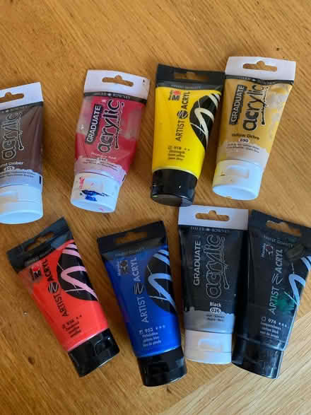 Photo of free Acrylic paints (Abingdon OX14) #1