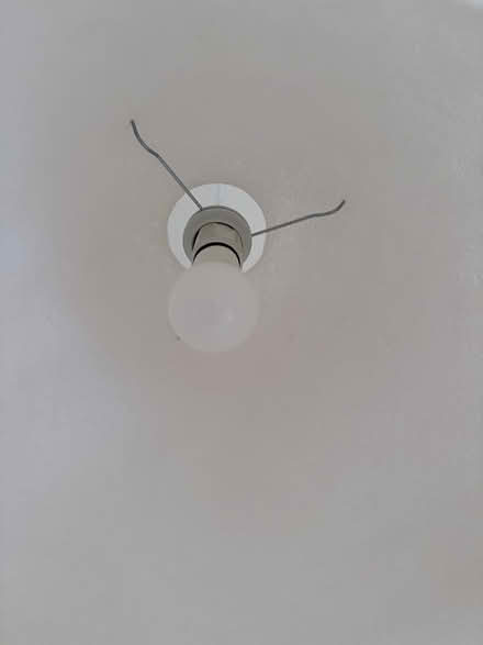 Photo of free Small pendant cottonball lampshade (West Bridgford NG2) #2
