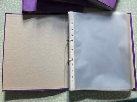 Photo of free A4 ring binders with pockets (Failsworth M35) #1