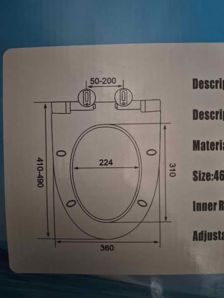 Photo of free Toilet seat (Whitley CV3) #1