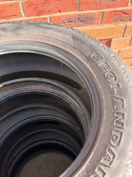 Photo of free 5 x Yokohama 265/60 R18 110H tyres (CV11 6 Horestone Grange) #2