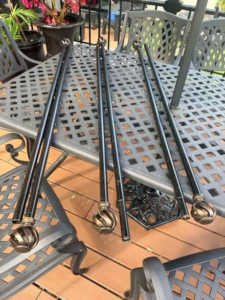 Photo of free Curtain rods (Belford) #2