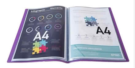 Photo of A4 presentation book (Heaton Norris SK4) #1