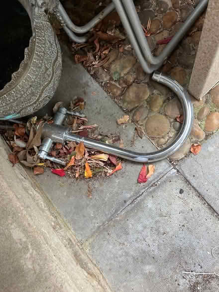 Photo of free Ceramic sink and taps (Warminster BA12) #2
