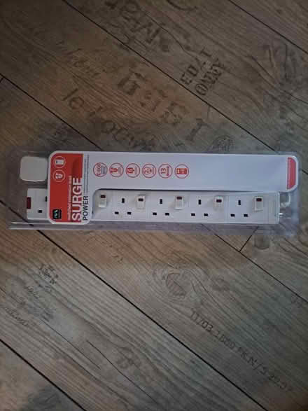 Photo of free 6 way switched extension lead (Crofton Park, Brockley) #1