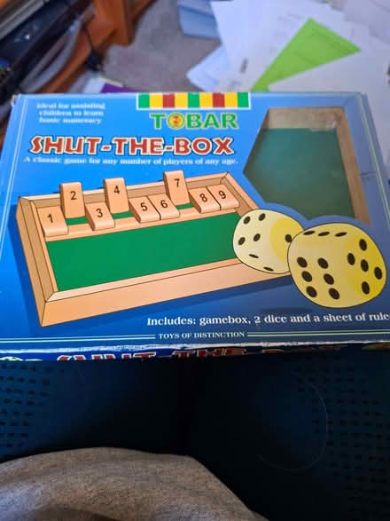 Photo of free Shut the box game (Kirkby Thore CA10) #1