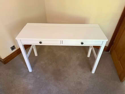 Photo of free IKEA Hemnes white desk (Penrith CA11) #1