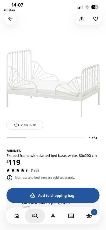 Photo of free Child bed frame (Rowditch DE22) #1