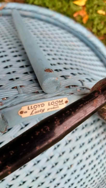 Photo of free Lloyd loom chair (Caversham RG47TQ) #3