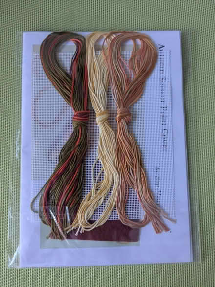 Photo of free Autumn Scissor Case Cross Stitch Kit (Beulah Hill SE19) #2