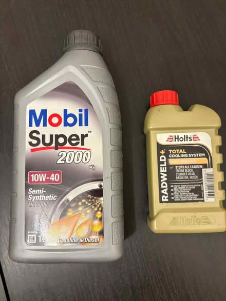 Photo of free Car oil (10W-40) and Radweld (Blackbrook WA2) #1