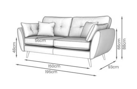 Photo of free Three seater sofa (Chatham ME4) #2