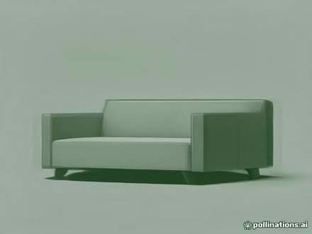 Photo of free Lime green sofa (Hall Green B28) #1