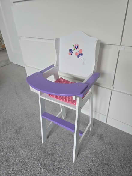 Photo of free Doll's high chair (Cutteslowe OX2) #1