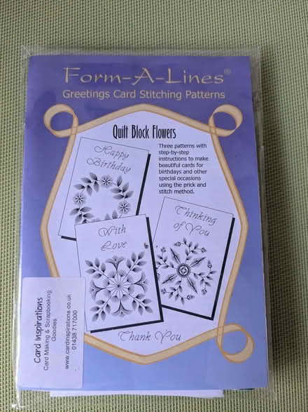Photo of free Greeting Cards Stitching Patterns (Beulah Hill SE19) #1