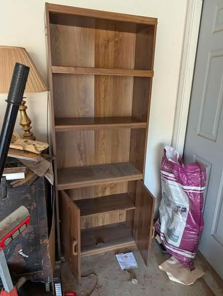 Photo of free bookcase cabinet (Northwest Indianapolis) #3