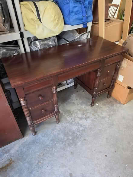 Photo of free Mahogany Desk (North Adams) #1