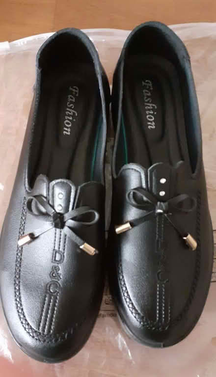 Photo of free 2 pairs of ladies black loafers size 40 (Enfield EN2) #4