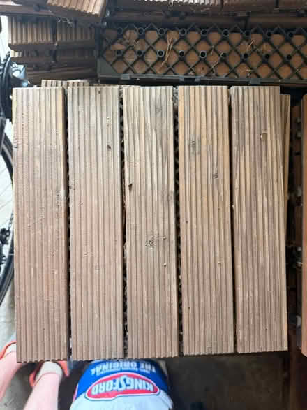 Photo of free 130-ish sqft of wood floating floor (Philadelphia/South Jersey) #2