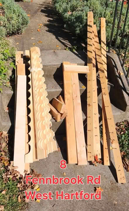 Photo of free Wine rack (8 Fennbrook rd West Hartford) #2