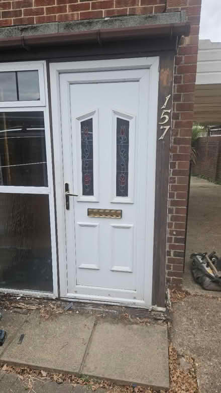 Photo of free Pvc front door, frame and windows (Isleworth TW7) #1