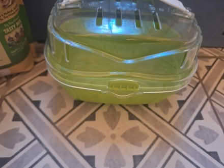 Photo of free Hamster cage, carrier and sand (Berkhamsted HP4) #2