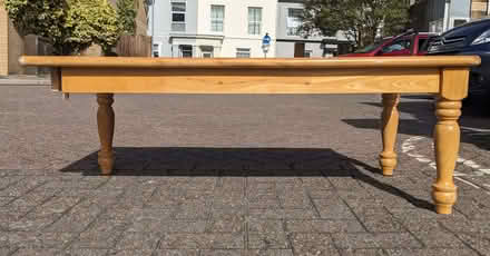 Photo of free Tiled Wooden Table (Missing leg). (Lipson PL4) #2