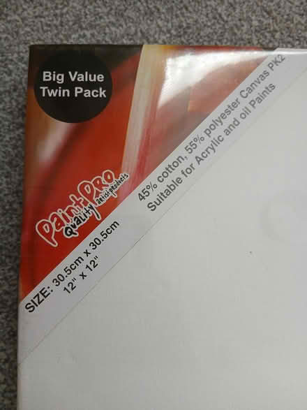Photo of free Pack of 2 canvases (Moreton Hall BSE) #3